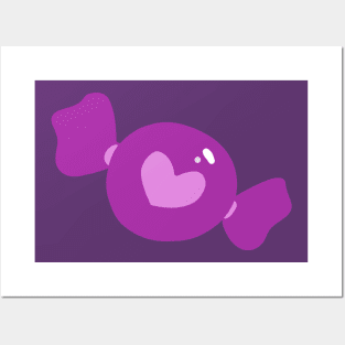 Purple Heart Candy Posters and Art